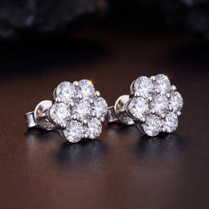 Moissanite stud earrings: how to choose the size